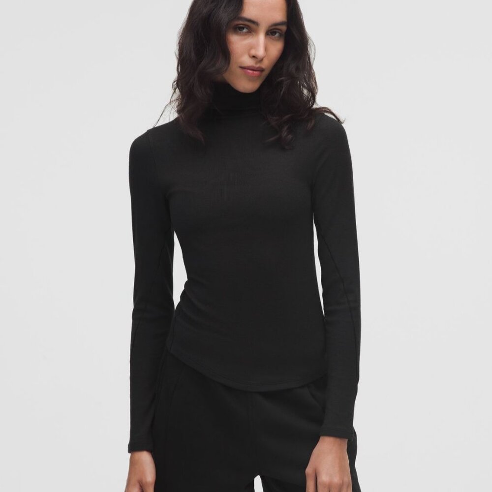lululemon athletica Black Turtleneck Sweater